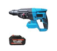 Trapano A Percussione Rotativo Da 18 V Con Selettore A 4 Modalità, A Elettrico A Batteria Senza Spazzole Elevata Capacità Di Perforazione(1 Battery)