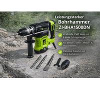 Trapano A Percussione ZI-BHA1500DN 1500W SDS-PLUS