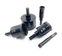 Trapano a secco con nucleo brasato diamantato da 6-65 mm for piastrelle in gres porcellanato, corone in marmo, vetro, granito, sega a tazza, accessori, punte da trapano(8mm)
