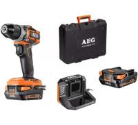 TRAPANO AEG BSB18SBL-202C PERCUSSIONE BRUSHLESS SUBCOMPACT 18V +2 BATTERIE 2.0Ah