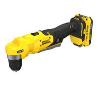 Trapano angolare a batteria Stanley FatMax V20, 2 x 2,0 Ah 18 V SFMCD750D2K
