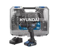 Trapano Avv. Percussione Brushed 50nm +75 Utensili + 1 20v 2ah Hyundai 25873