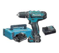 TRAPANO AVVIT PERCUS BATTERIA HP333DSAJ MAKITA VOLT 12X2 AH 2,0 PZ 1