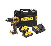 Trapano avvitatore 18 V 90 Nm (2 x 5,0 Ah Powerstack) in scatola TSTAK - DEWALT DCD800H2T-QW