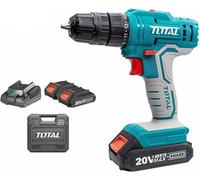Trapano avvitatore 20V con doppia batteria 1.5Ah Total