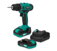 Trapano Avvitatore 20V | Incl. 2x Batterie 2.0Ah e Caricabatterie Rapido