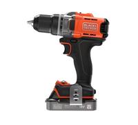 Black & Decker BEMW451BH-QS tagliaerba Tagliaerba a spinta AC Nero, Arancione