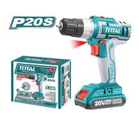 TRAPANO AVVITATORE A BATTERIA 20V 45Nm CON BATTERIA E CARICATORE INCLUSI TOTAL