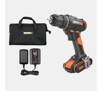 WORX WX100 TRAPANO AVVIATATORE COMPLETO DI BATTERIA 2.0 Ah E CARICATORE STANDARD