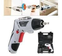 Trapano Avvitatore a Batteria al Litio in Valigetta 4,8V 48 pz snodabile led