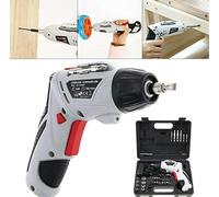 Trapano Avvitatore a Batteria al Litio in Valigetta 4,8V 48 pz snodabile led 48p