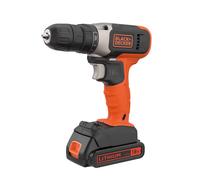 Trapano Avvitatore a Batteria Black+Decker Modello BCD001C1-QW 18V 1,5AH Con Luce Led