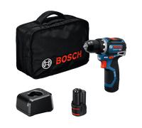 TRAPANO AVVITATORE A BATTERIA BOSCH PROFESSIONAL GSR 12V-32 - Blu, 25x12x31 cm, 2,0 Ah, 1908 g