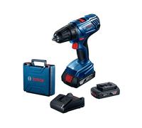 TRAPANO AVVITATORE A BATTERIA BOSCH PROFESSIONAL GSR 180-LI - Blu, 18V, 2,0Ah, valigetta, 2 batterie
