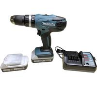 Trapano avvitatore a batteria c/perc. e batt.riserva 18V Litio Makita - HP457DWE