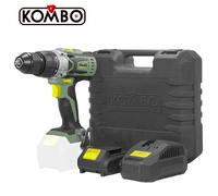 TRAPANO AVVITATORE A BATTERIA CON PERCUSSIONE 20V 2AH KOMBO PRO CON VALIGETTA