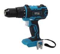 Trapano avvitatore a batteria DEDRA SAS+ALL senza batteria/caricabatterie, luce LED, funzione arresto automatico, cambio a 2 marce per forare, comoda impugnatura gommata