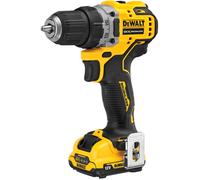 Trapano avvitatore a batteria DeWALT 12V 2x2,0 Ah DCD701D2
