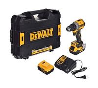 TRAPANO AVVITATORE A BATTERIA DEWALT DCD800P2T-QW - Giallo, Nero, 15x45x35 cm, 5 Ah, 1,28 kg