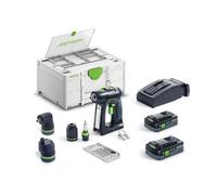 Trapano Avvitatore A Batteria Festool C 18 HPC 4,0 I-Set 577617