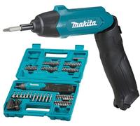 Trapano/avvitatore a batteria Makita con accessori 1/4" Li-ion 3,6 V DF001DW