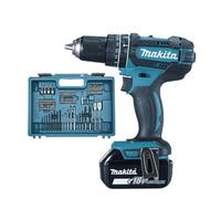 Trapano avvitatore a batteria Makita DHP482RFX1 con percussione 18V 2 batterie