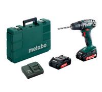 Metabo - Trapano Avvitatore Bs 18 18 V 2 X 1,5 Ah Li-power Sc 60 Plus Cof