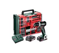 Trapano avvitatore a batteria METABO BS 18 L BL SET 613155710
