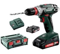 Trapano avvitatore a batteria METABO BS 18 Quick 2x2.0 Li-Power, SC60 602217500