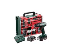 TRAPANO AVVITATORE A BATTERIA METABO BS 18 - Verde, 1,3 kg, 2 Ah, 1600 rpm