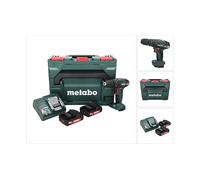 TRAPANO AVVITATORE A BATTERIA METABO SB 18 - Verde, 199x224x82 mm, 2 Ah, 1.3 kg