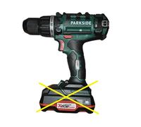 Trapano avvitatore a batteria PABS 20 Li X20V in valigetta di trasporto (senza