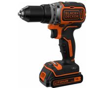 Trapano avvitatore a batteria senza spazzole BLACK+DECKER 18V BL186KB