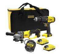 Trapano avvitatore a batteria Stanley FatMax 20 V + smerigliatrice
