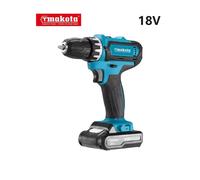 TRAPANO AVVITATORE A DOPPIA BATTERIA 18V 3.0 AH MAKOTA CON INSERTI E VALIGIA