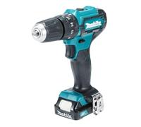 TRAPANO AVVITATORE A PERCUSSIONE 'HP333DSAJ' 12V - 2 x 2,0 Ah Litio MAKITA