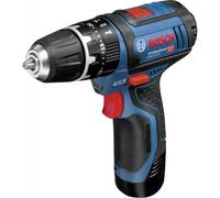 Trapano avvitatore a percussione 12V Bosch professional 2 batterie GSB 12V-15