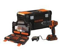 Black & Decker BDCHD18S1KA 1400 Giri/min Nero, Arancione