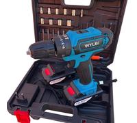 TRAPANO AVVITATORE A PERCUSSIONE BATTERIA LITIO PERFORATORE 950W DOPPIA BATTERIA