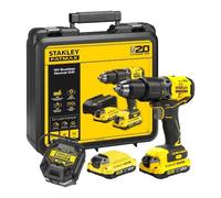 Trapano avvitatore a percussione brushless V20 STANLEY® FATMAX® 18V - 2.0 AH ✔