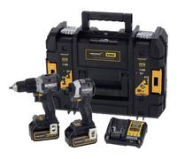 Trapano Avvitatore a Percussione e Avvitatore ad Impulsi COMBOKIT 18V XR MCLAREN 4Ah - Dewalt