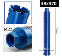 Trapano avvitatore a percussione efficiente a secco umido 370 mm M22 apri fori n