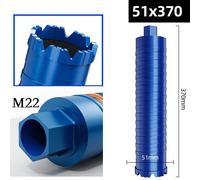 Trapano avvitatore a percussione efficiente a secco umido 370 mm M22 apri fori n