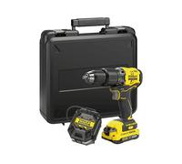 TRAPANO AVVITATORE A PERCUSSIONE STANLEY SFMCD715D1K - Giallo, 11,7x34,5x35,3 cm, 2,0Ah