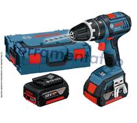 TRAPANO AVVITATORE A PERCUSSIONI BOSCH GSB 18 V-LI + BATTERIA 4,0 AH + L-BOXX