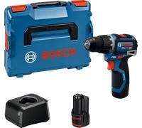 Trapano avvitatore/avvitatore a impulsi a batteria BOSCH GSB12V-32 (2× 2,0 Ah, L-BOXX) 06019G9502
