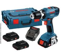 TRAPANO AVVITATORE BOSCH GSR 18 V-LI + 3 BATTERIE 1,3 AH + L-BOX (GARANZIA 3 A)