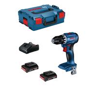 Trapano Avvitatore BOSCH GSR 18V-45 (2 x 2,0 Ah + GAL18V-20 + L-Boxx 136)