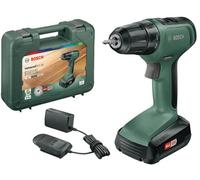 Bosch UniversalDrill 18, 06039C8004,Trapano-Avvitatore, 1 batteria al litio da 18 Volt/1,5 Ah, Sistema da 18 V, in Valigetta