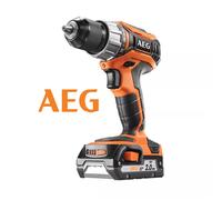 TRAPANO AVVITATORE COMPATTO BS18C2 LI-202C 18V A BATTERIA 60Nm 13mm AEG